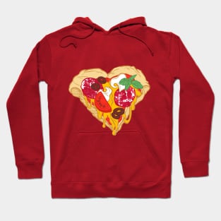 Pizza is my true Valentine Hoodie